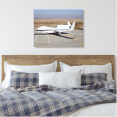 Het onbemande vliegtuig Global Hawk Canvas Afdruk (Insitu (Slaapkamer))