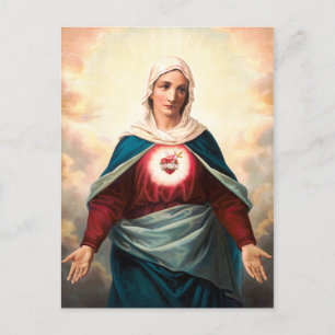 Het Onbevlekte Hart van Maria Briefkaart