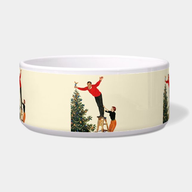 Het onderpingelen van de Boom Voerbakje (Voorkant)