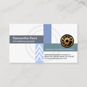 Het onderscheppen van de Marketing van de Verbindi Visitekaartje