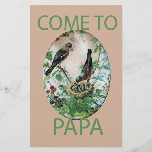 Het ondersteunen van de kudde: het vastleggen van  briefpapier (Voorkant)