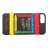 Het onderwijzen is een werk van het ART Case-Mate iPhone Case (Achterkant (Horizontaal))