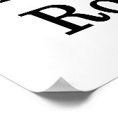 Het onderwijzen van Engelse Rocks Poster (Hoek)