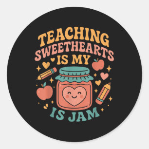 Het Onderwijzen van Liefjes Is Mijn Ding Schattige Ronde Sticker