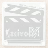 *Het Onderzetter Films* Clapper Glass (Achterkant)