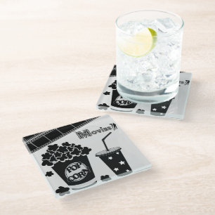 *Het Onderzetter Films* Glass Glazen Onderzetter