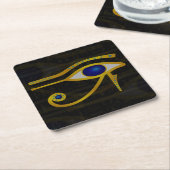 Het Onderzetter Horus Eye Square Paper (Schuin)