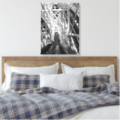 Het Onderzetter Roller Canvas Afdruk (Insitu (Slaapkamer))