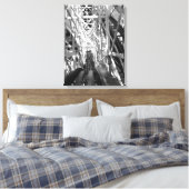 Het Onderzetter Roller Canvas Afdruk (Insitu (Slaapkamer))