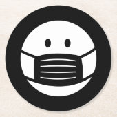 Het onderzetter van de drink van de douane met het (Voorkant)