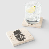 Het Onderzetter van de Steen van de Camera van de  (Zijkant)