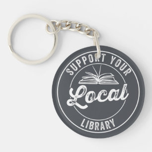 Het Onderzetter van uw lokale bibliotheek Magnet S Sleutelhanger