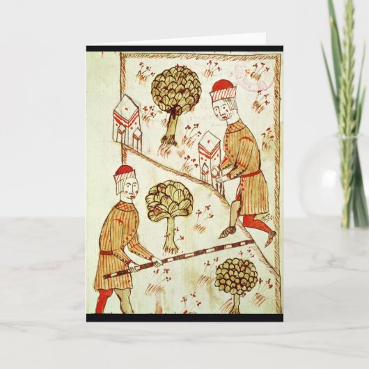 Het onderzoeken en afbakening van land kaart (Voorkant)