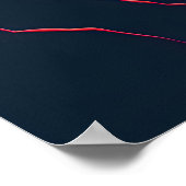 Het onderzoeken van het Landschap van de Synthwave Poster (Hoek)