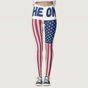 Het One American flag Patriotic Collectie Leggings