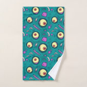 Het One Eye Monster Pattern Bad Handdoek (Handdoek)
