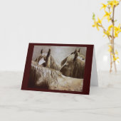 Het ongebroken Wenskaart Kaart (Gele Bloem)