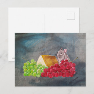 Het ongenode gast schilderij van Alfred Fox Briefkaart