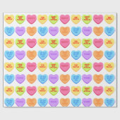 Het ongepaste Snoep van het Gesprek Cadeaupapier (Vlak)