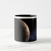 Het onlangs ontdekte planeet-achtige object tweekleurige koffiemok (Center)