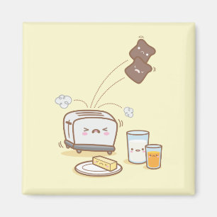 Het ontbijt is geruïneerd Magnet Magneet