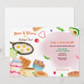 Het ontbijt staat klaar kaart (Voorkant / Achterkant)