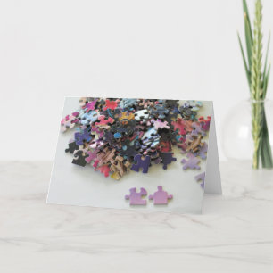 Het ontbreken van puzzelstukjes op een kaart