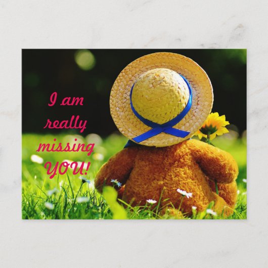 Het ontbreken van uw ritter briefkaart (Voorkant)