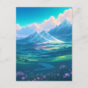 Het ontdekken van de allure van de charme van de v briefkaart