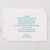 Het Onthaal van de Kunst van Seashell aan de Kaart (Achterkant)