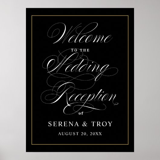 Het Onthaal van het Manuscript van Elegant aan de  Poster (Voorkant)