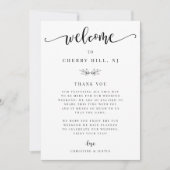 Het Onthaal van het Weekend van het huwelijk en de (Voorkant)