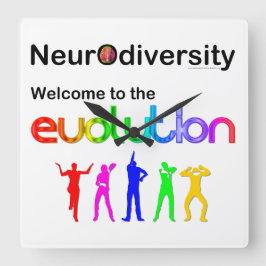 Het Onthaal van Neurodiversity aan de Evolutie Vierkante Klok
