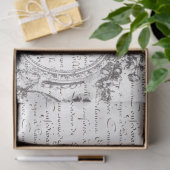 Het ontkoppelen van het landschapsmanuscript van h tissuepapier (Geschenk)