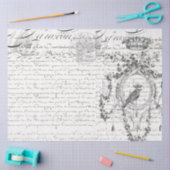 Het ontkoppelen van het landschapsmanuscript van h tissuepapier (Craft)