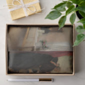 Het ontslaan van het jonge paar voor het huwelijk tissuepapier (Geschenk)