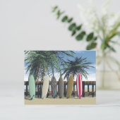 Het Ontspannen van het surf Briefkaart (Staand voorkant)