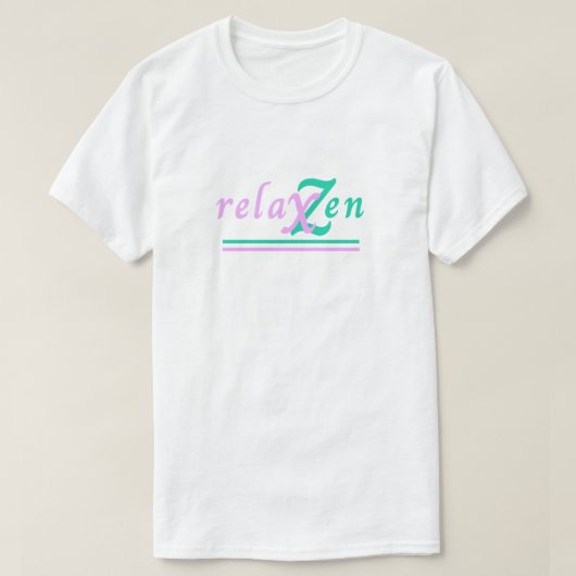 Het ontspannen van T-shirt voor mannen (Design voorkant)