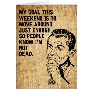 Het ontspannen van Vaderdag Retro Rustic Lazy Dad