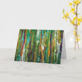 Het ONTSPRUITEN STAART Kaart (Gele Bloem)