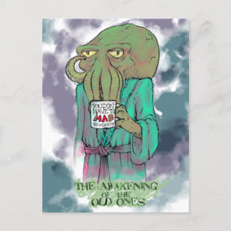 Het ontwaken van de oude briefkaart