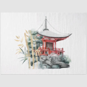 Het ontwerp uit de Okinawa-reeks 28 Tissuepapier