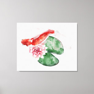 Het ontwerp uit de Okinawa-reeks 29 Canvas Afdruk