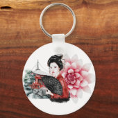 Het ontwerp uit de Okinawa-reeks 36 Sleutelhanger (Voorkant)