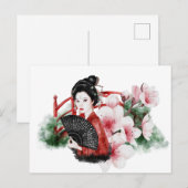 Het ontwerp uit de Okinawa-reeks 38 Briefkaart (Voorkant / Achterkant)