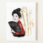 Het ontwerp uit de Okinawa-reeks 39 Planner (Achterkant)