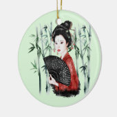 Het ontwerp uit de Okinawa-reeks 40 Keramisch Ornament (Links)