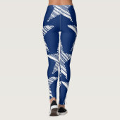 Het ontwerp van de Amerikaanse sterren. leggings (Achterkant)