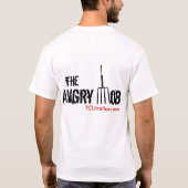 Het ontwerp van de Angry Mob Back T-shirt (Achterkant)