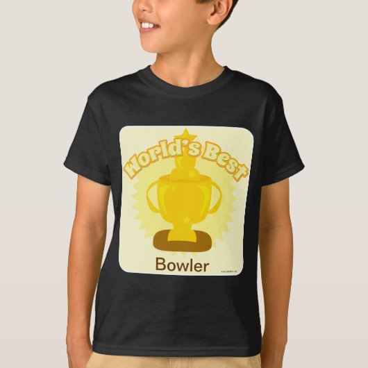 Het ontwerp van de beste trofee Cup T-shirt (Voorkant)